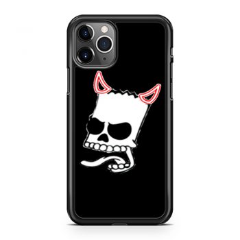 Bart Simsons Skul Devil Funny iPhone 11 Case iPhone 11 Pro Case iPhone 11 Pro Max Case