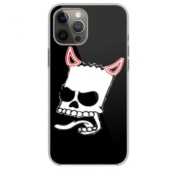 Bart Simsons Skul Devil Funnyi Phone 12 Case i Phone 12 Pro Case i Phone 12 Mini i Phone 12 Pro Max Case