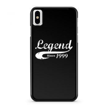 Bday Present Legend Since 1999 iPhone X Case iPhone XS Case iPhone XR Case iPhone XS Max Case