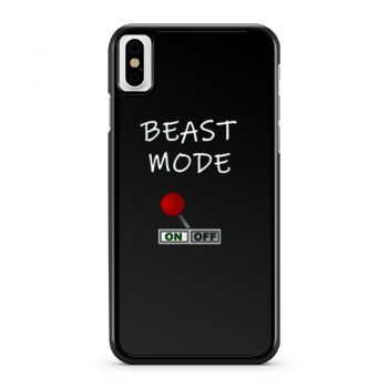 Beast Mode iPhone X Case iPhone XS Case iPhone XR Case iPhone XS Max Case
