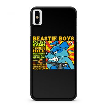 Beastie Boys rollins Band Cypress Hill tour November 18 New Orleans iPhone X Case iPhone XS Case iPhone XR Case iPhone XS Max Case
