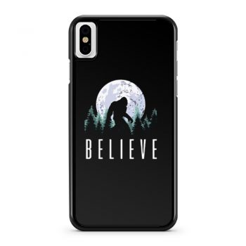 Believe Nature Moonlight Big Foot iPhone X Case iPhone XS Case iPhone XR Case iPhone XS Max Case