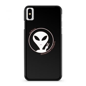 Believer Slideside Alien iPhone X Case iPhone XS Case iPhone XR Case iPhone XS Max Case