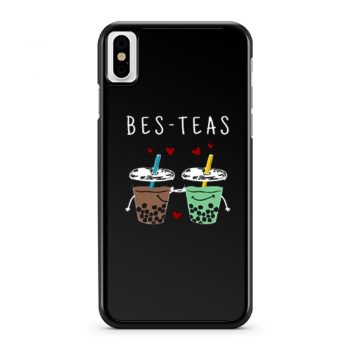 Bes Teas Best Friends Bubble Tea iPhone X Case iPhone XS Case iPhone XR Case iPhone XS Max Case