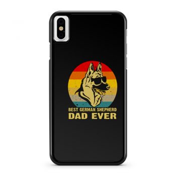 Best German Shepherd Dad Ever iPhone X Case iPhone XS Case iPhone XR Case iPhone XS Max Case