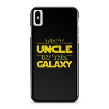 Best Uncle In The Galaxy iPhone X Case iPhone XS Case iPhone XR Case iPhone XS Max Case