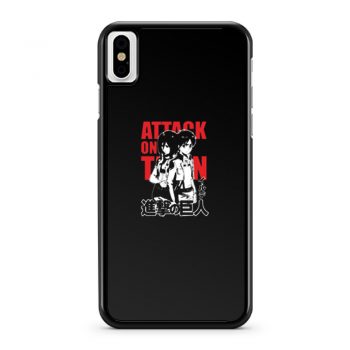 Bestfriend Anime Attack On Titan iPhone X Case iPhone XS Case iPhone XR Case iPhone XS Max Case