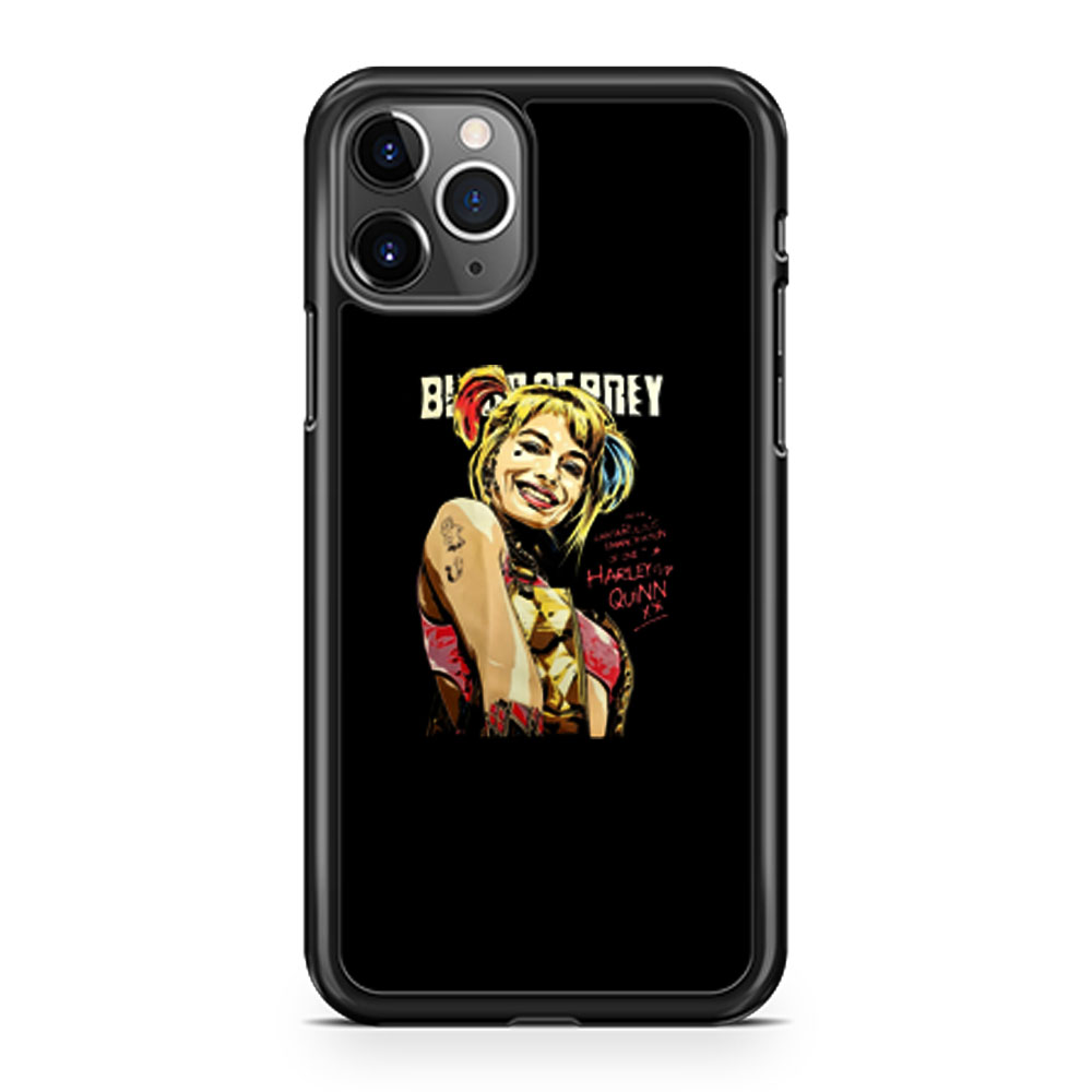 Birds Of Prey Superhero Harley Quinn iPhone 11 Case iPhone 11 Pro Case iPhone 11 Pro Max Case