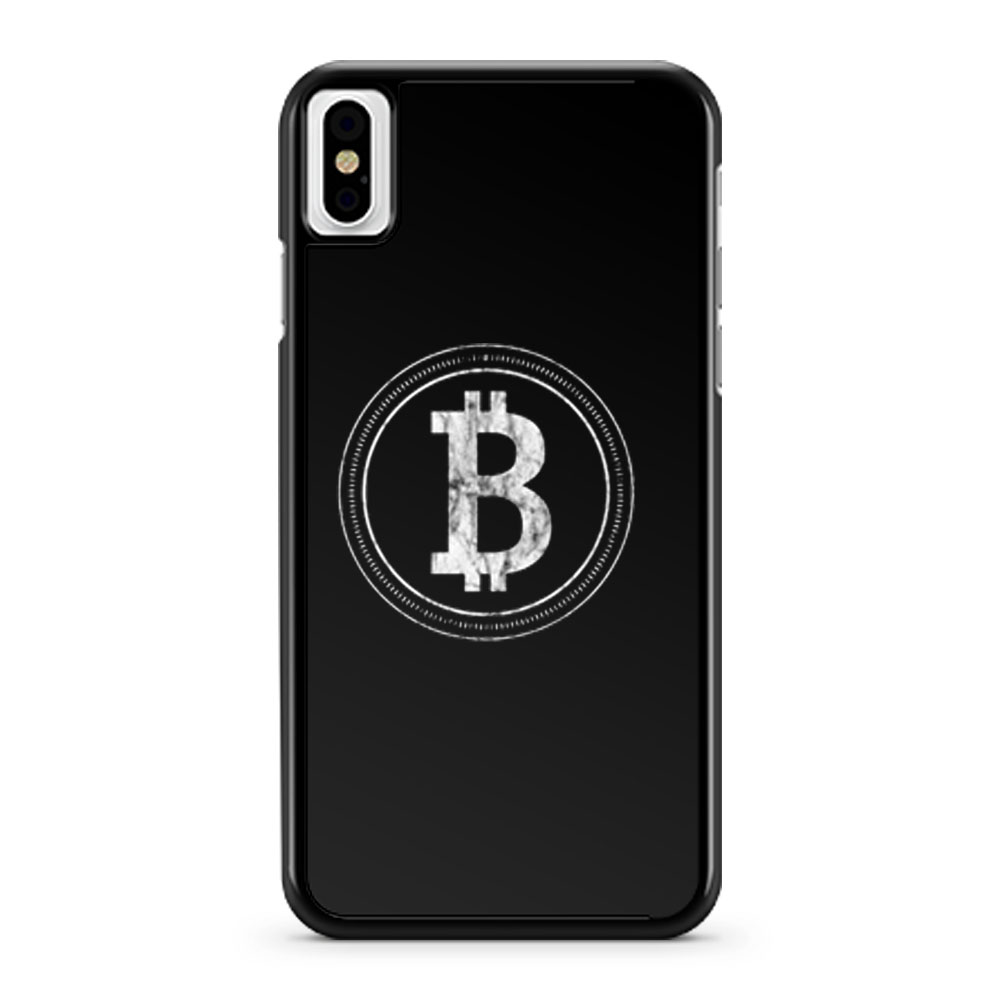 Bitcoin Blockchain Cryptocurrency Electronic Cash Mining Digital Gold Log In iPhone X Case iPhone XS Case iPhone XR Case iPhone XS Max Case