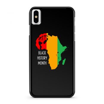 Black History Month Africa Origin Ancestral Power Ladies iPhone X Case iPhone XS Case iPhone XR Case iPhone XS Max Case