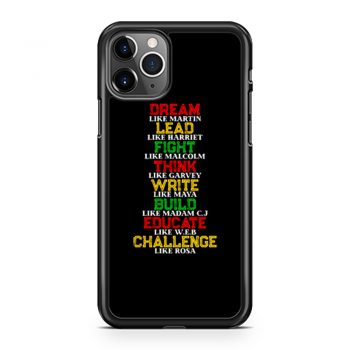 Black History and Historical Leaders Juneteenth iPhone 11 Case iPhone 11 Pro Case iPhone 11 Pro Max Case