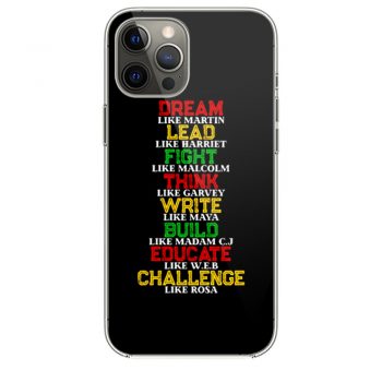 Black History and Historical Leaders Juneteenth iPhone 12 Case iPhone 12 Pro Case iPhone 12 Mini iPhone 12 Pro Max Case