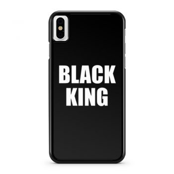 Black King iPhone X Case iPhone XS Case iPhone XR Case iPhone XS Max Case