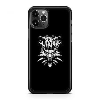 Black Metal Witcher iPhone 11 Case iPhone 11 Pro Case iPhone 11 Pro Max Case