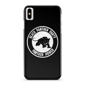 Black Panther Party iPhone X Case iPhone XS Case iPhone XR Case iPhone XS Max Case