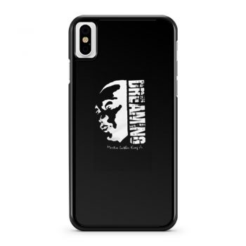 Black Pride Black History Month Dreaming Martin Luther King Jr iPhone X Case iPhone XS Case iPhone XR Case iPhone XS Max Case