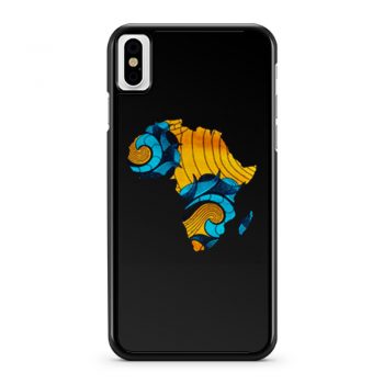 Black Pride Melanin Map Of Africa iPhone X Case iPhone XS Case iPhone XR Case iPhone XS Max Case