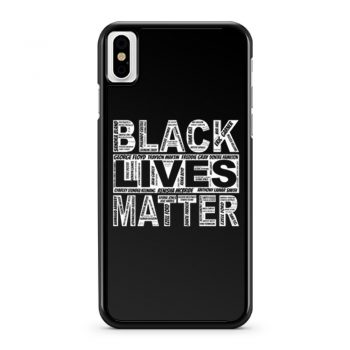 Black lives Matter peaceful protest iPhone X Case iPhone XS Case iPhone XR Case iPhone XS Max Case