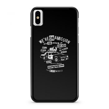 Blues Brothers Car iPhone X Case iPhone XS Case iPhone XR Case iPhone XS Max Case
