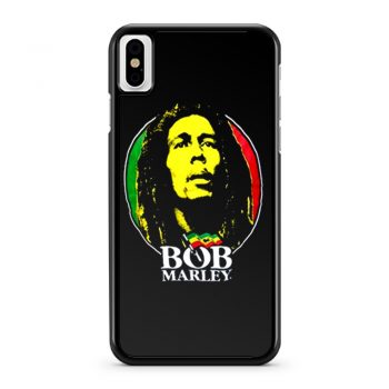 Bob Marley Regge Music Legend iPhone X Case iPhone XS Case iPhone XR Case iPhone XS Max Case
