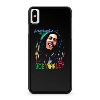 Bob Marley Short Sleeve Legend iPhone X Case iPhone XS Case iPhone XR Case iPhone XS Max Case