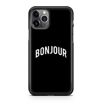 Bonjour Retro iPhone 11 Case iPhone 11 Pro Case iPhone 11 Pro Max Case