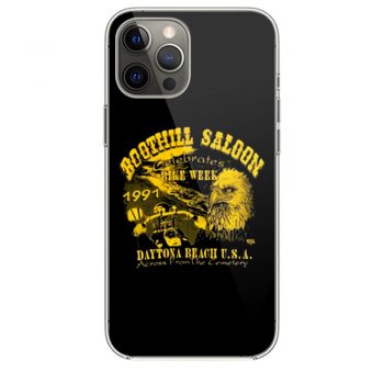 Boothill Saloon Biker Rally Single Stitch Pocket iPhone 12 Case iPhone 12 Pro Case iPhone 12 Mini iPhone 12 Pro Max Case