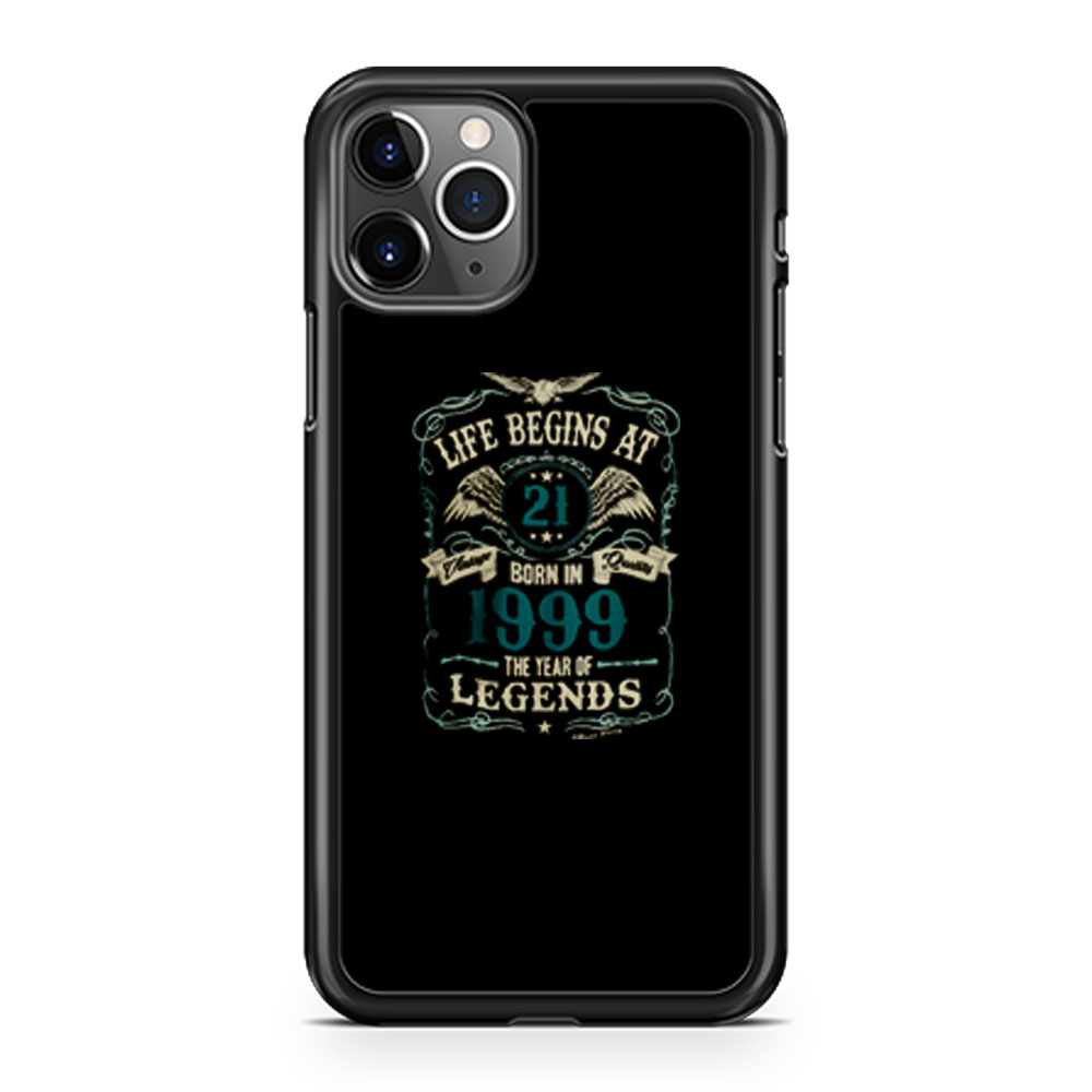 Born In 1999 Year Of Legends iPhone 11 Case iPhone 11 Pro Case iPhone 11 Pro Max Case