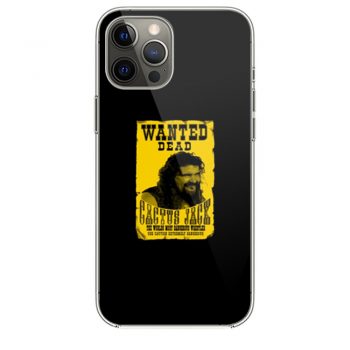 Cactus Jack Mick Foley Yellow Poster Wanted Dead iPhone 12 Case iPhone 12 Pro Case iPhone 12 Mini iPhone 12 Pro Max Case