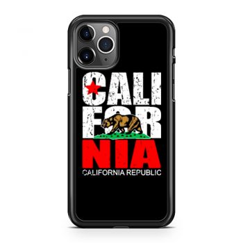 California Republic state Bear Flag Vintage iPhone 11 Case iPhone 11 Pro Case iPhone 11 Pro Max Case