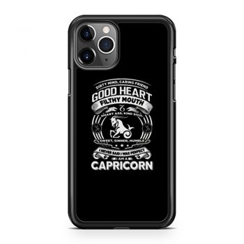 Capricorn Good Heart Filthy Mount iPhone 11 Case iPhone 11 Pro Case iPhone 11 Pro Max Case