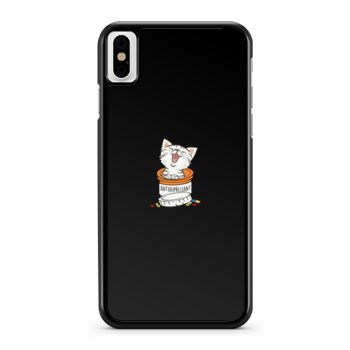 Capsule Cat Funny Kitten iPhone X Case iPhone XS Case iPhone XR Case iPhone XS Max Case