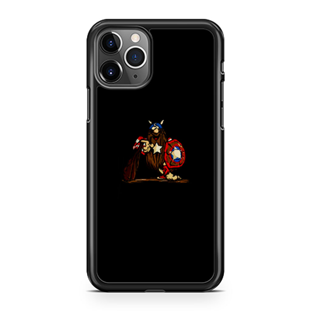 Captain Caveman Captain America iPhone 11 Case iPhone 11 Pro Case iPhone 11 Pro Max Case