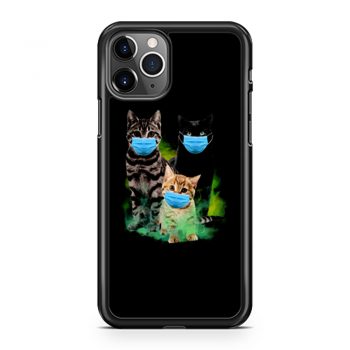 Cats with Face Mask 2020 iPhone 11 Case iPhone 11 Pro Case iPhone 11 Pro Max Case