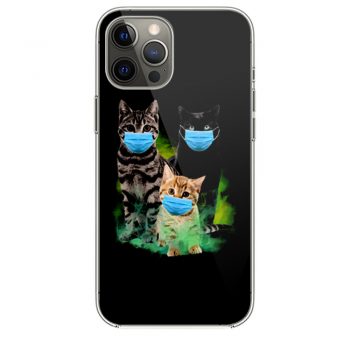 Cats with Face Mask 2020 iPhone 12 Case iPhone 12 Pro Case iPhone 12 Mini iPhone 12 Pro Max Case