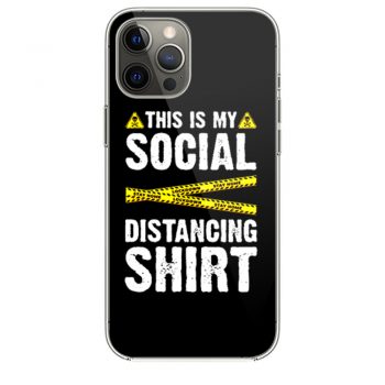 Caution Tape This Is My Social Distancing iPhone 12 Case iPhone 12 Pro Case iPhone 12 Mini iPhone 12 Pro Max Case