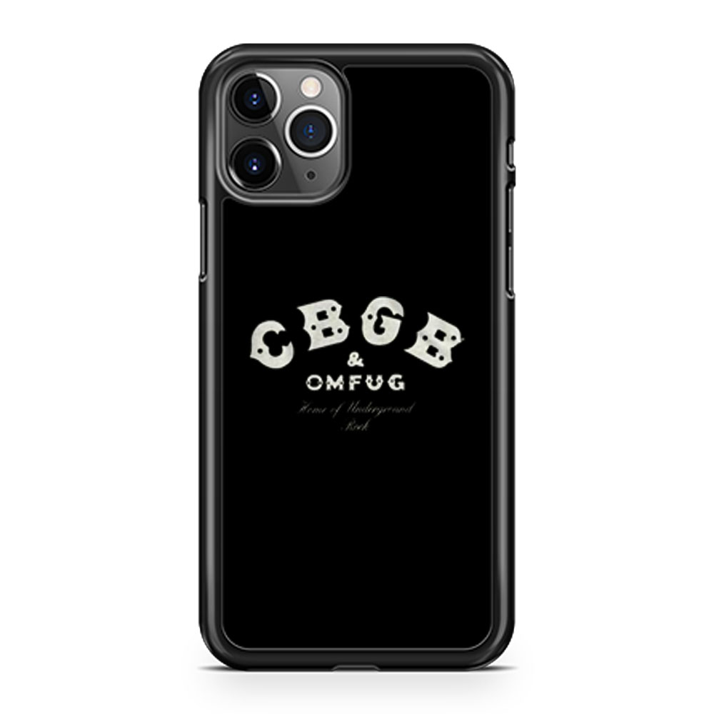 Cbgb Omfug iPhone 11 Case iPhone 11 Pro Case iPhone 11 Pro Max Case