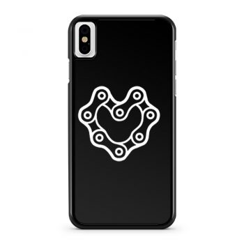 Chain Heart Motorcycle iPhone X Case iPhone XS Case iPhone XR Case iPhone XS Max Case