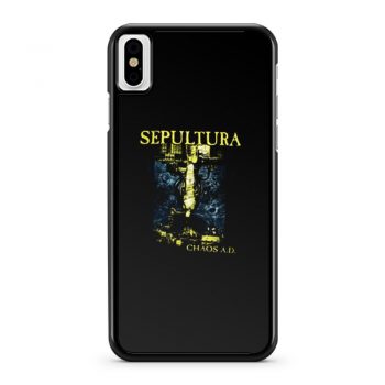 Chaos Ad Sepultura iPhone X Case iPhone XS Case iPhone XR Case iPhone XS Max Case