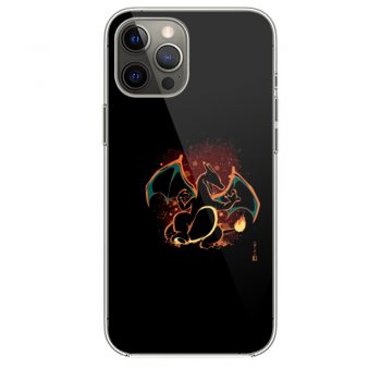 Charizard Dark Pokemon GO Dragon iPhone 12 Case iPhone 12 Pro Case iPhone 12 Mini iPhone 12 Pro Max Case