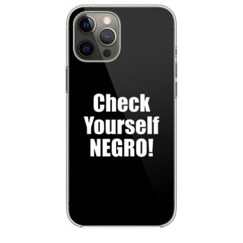 Check Yourself Negro Cornell West New Interview iPhone 12 Case iPhone 12 Pro Case iPhone 12 Mini iPhone 12 Pro Max Case