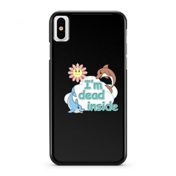 Cheerful Dolphins And Sunshine iPhone X Case iPhone XS Case iPhone XR Case iPhone XS Max Case