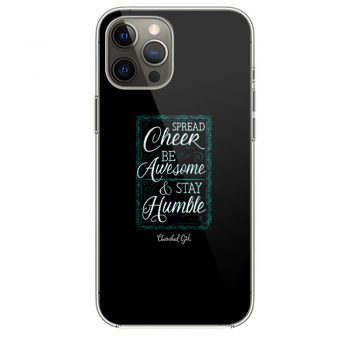 Cherished Girl Womens Spread Cheer Stay Humble iPhone 12 Case iPhone 12 Pro Case iPhone 12 Mini iPhone 12 Pro Max Case