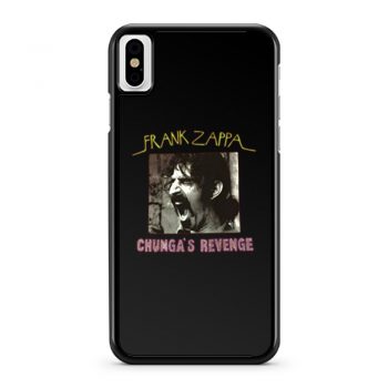 Chungas Revenge Frank Zappa iPhone X Case iPhone XS Case iPhone XR Case iPhone XS Max Case