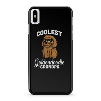 Coolest Goldendoodle Grandpa iPhone X Case iPhone XS Case iPhone XR Case iPhone XS Max Case