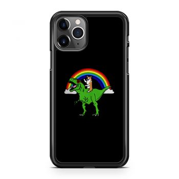 Corgi Riding T Rex Dinosaur iPhone 11 Case iPhone 11 Pro Case iPhone 11 Pro Max Case