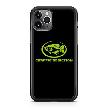 Crappie Addiction Funny Fishing iPhone 11 Case iPhone 11 Pro Case iPhone 11 Pro Max Case