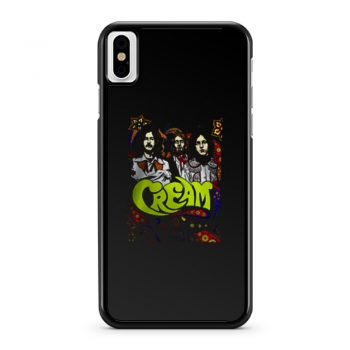 Cream Band Eric Clapton Vintage iPhone X Case iPhone XS Case iPhone XR Case iPhone XS Max Case