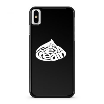 Crema Rock Band Divertente Psichedelico Fresh 60s Retro iPhone X Case iPhone XS Case iPhone XR Case iPhone XS Max Case