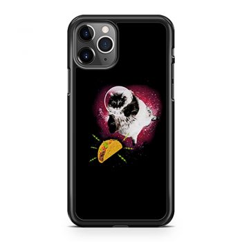 Cute Astronot Cat Get Nachos iPhone 11 Case iPhone 11 Pro Case iPhone 11 Pro Max Case
